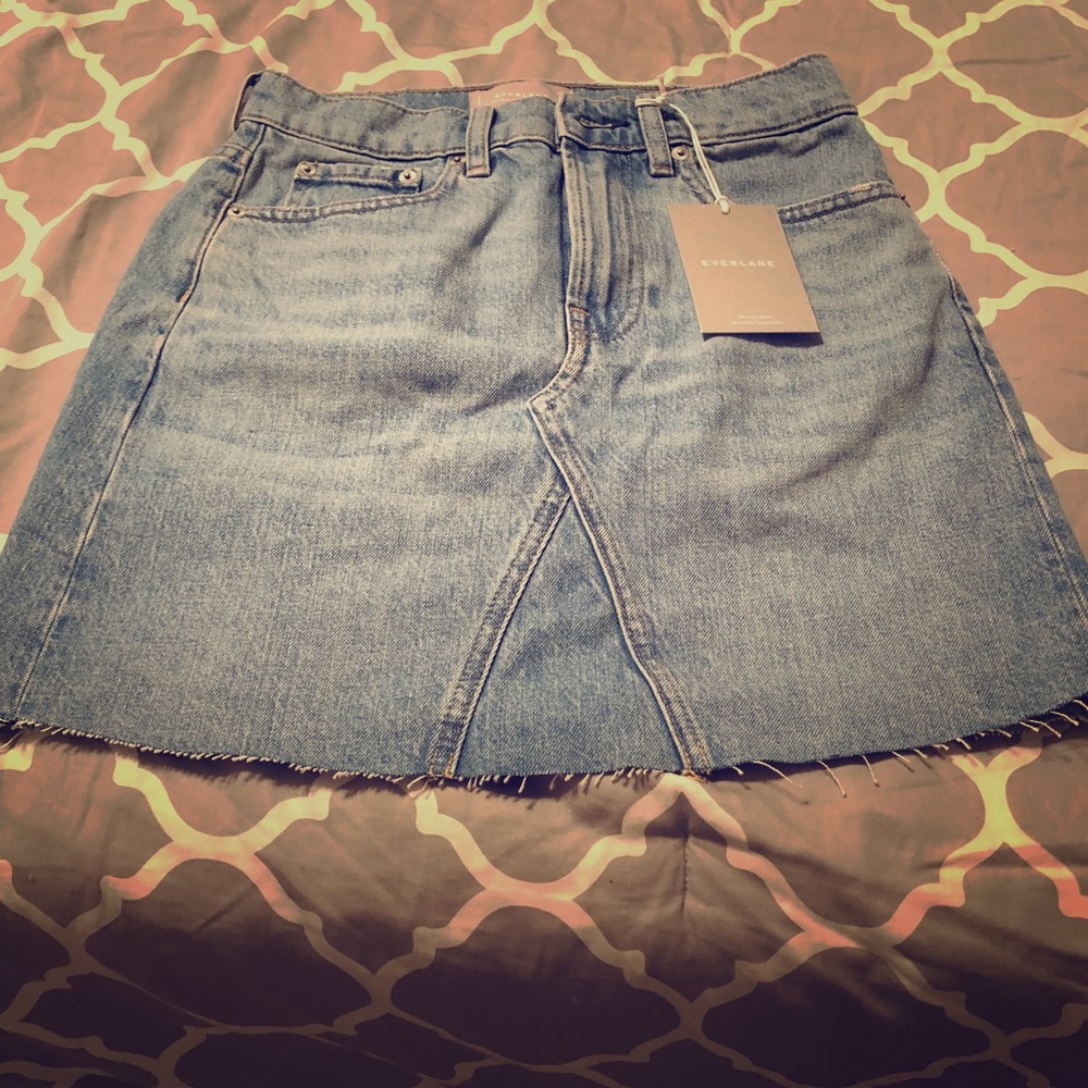 Everlane jean skirt - New with tags!